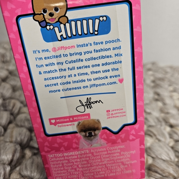 Jiffpom Toy Mini Figure Cutelife Pomeranian Dog Mystery Series One Collectible - Picture 4 of 6